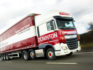 CM Downton truck on road