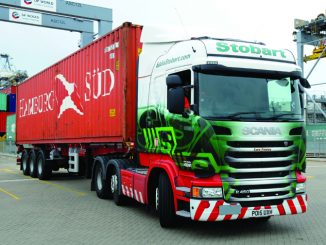 Eddie Stobart container