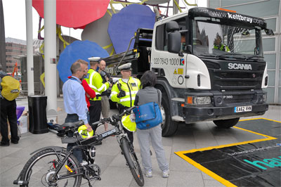 Keltbray has welcomed the 10,000th cyclist into one of its truck's cabs