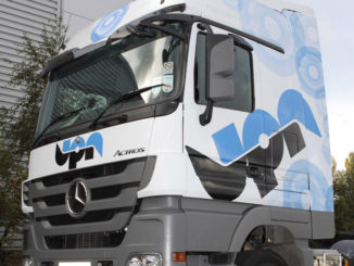 UPN liveried truck